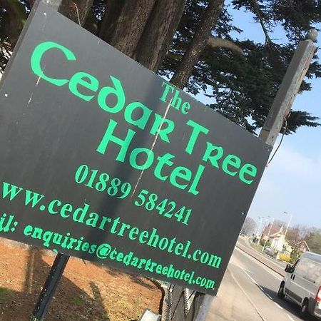 Cedar Tree Hotel Rugeley Ngoại thất bức ảnh